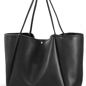Oversize Pu Leather Tote